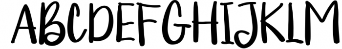 Cheerful Newyear - Modern Handwritten Font Font UPPERCASE