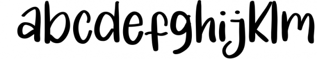 Cheerful Newyear - Modern Handwritten Font Font LOWERCASE