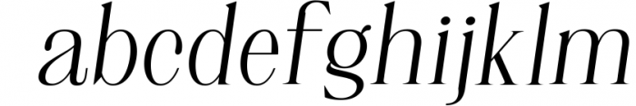 Chelvin Serif 1 Font LOWERCASE