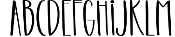 Cherry Margarita - A Tall Handlettered Font Font UPPERCASE