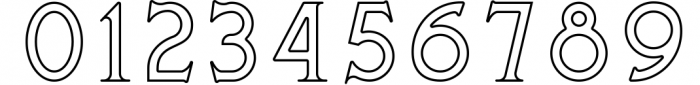 ChiQuel Serif Vintage 4 Font OTHER CHARS