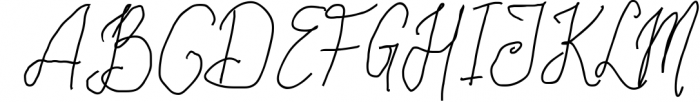 Children Signature Font UPPERCASE