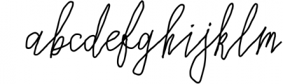 Children Signature Font LOWERCASE