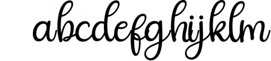 Christday Font LOWERCASE
