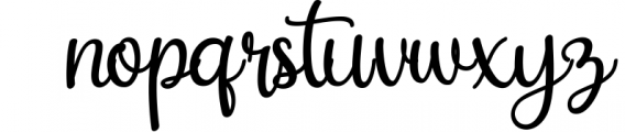 Christday Font LOWERCASE