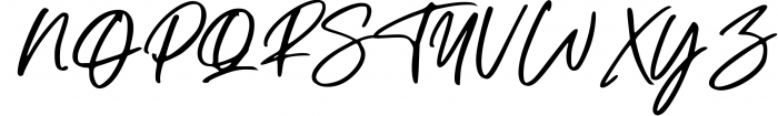 Christian Heedlay - Brush Signature Font 1 Font UPPERCASE