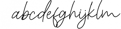 Christina Signature - Monoline Signature Font 1 Font LOWERCASE