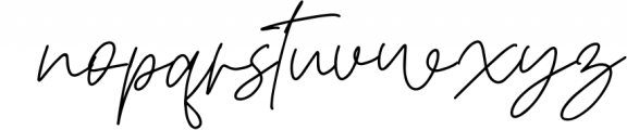 Christina Signature - Monoline Signature Font 1 Font LOWERCASE