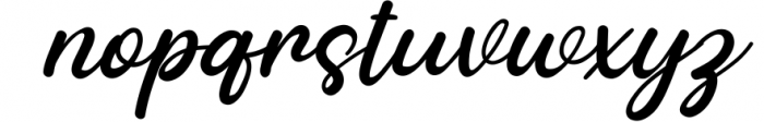 Christly Signature Font LOWERCASE