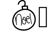 Christmas Baubles - A Christmas Decor Font Font OTHER CHARS