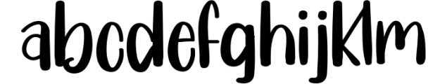 Christmas Festival - Modern Script Font Font LOWERCASE
