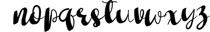 Christmas Gift - A Cute Handwritten Script Font Font LOWERCASE