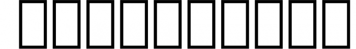 Christmas Holly Split Monogram Font | Serif Font Font OTHER CHARS