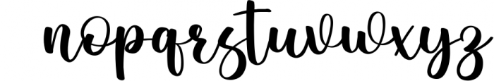 Christmas Lights - Script Handwriting Font Font LOWERCASE