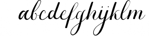 Christmas Melody - Wedding Font Font LOWERCASE