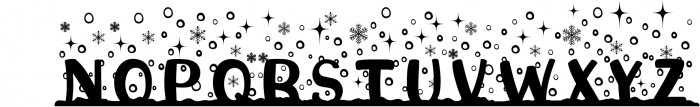 Christmas Mornings | Winter & Christmas Font with Extras Font LOWERCASE
