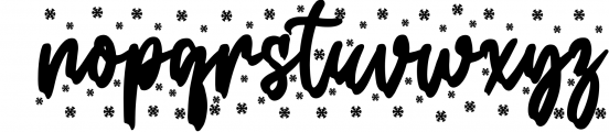 Christmas Present 1 Font LOWERCASE