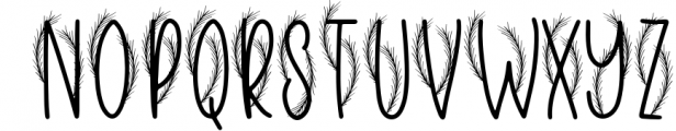 Christmas Tinsel - A Tinsel Inspired Christmas Font Font LOWERCASE