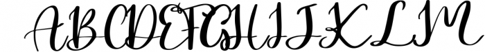 Christoria Beauty Handwritten Script Font UPPERCASE