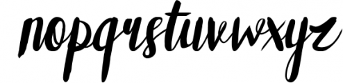 Chromount Script + Swashes 1 Font LOWERCASE