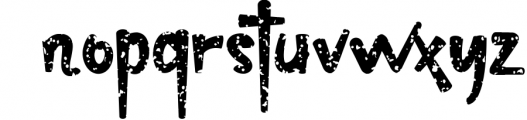 christopher-display font and texture version 1 Font LOWERCASE