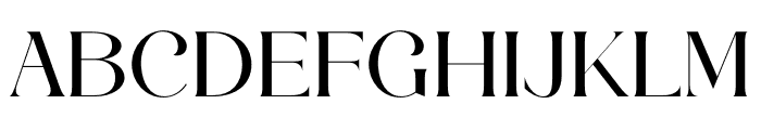 CHAREN Font UPPERCASE