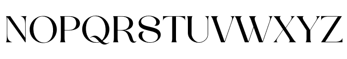CHAREN Font UPPERCASE