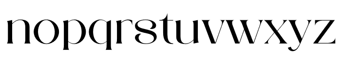 CHAREN Font LOWERCASE
