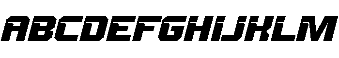 CHASER Font UPPERCASE