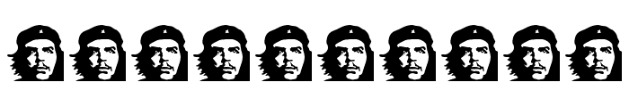CHE LIVES Font OTHER CHARS