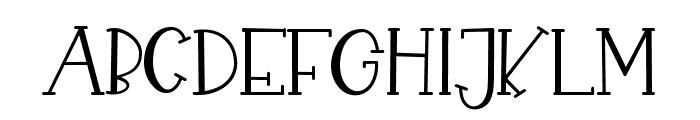 CHEKIDOT-Regular Font UPPERCASE