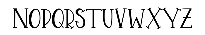 CHEKIDOT-Regular Font LOWERCASE