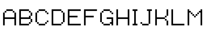 CHMC Pixel Font UPPERCASE