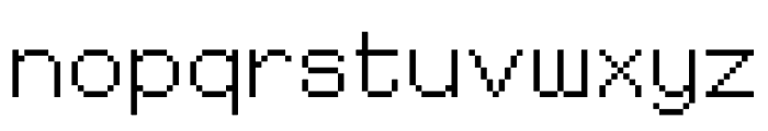 CHMC Pixel Font LOWERCASE
