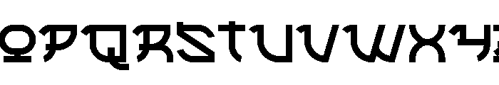 CHOOSE ACROSS DEMO REGULAR Font UPPERCASE