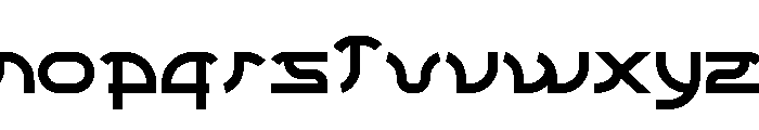 CHOOSE ACROSS DEMO REGULAR Font LOWERCASE