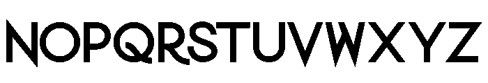 ChGames-Black Font UPPERCASE