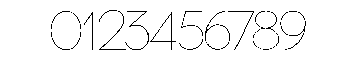 ChGames-Thin Font OTHER CHARS