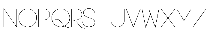 ChGames-Thin Font UPPERCASE