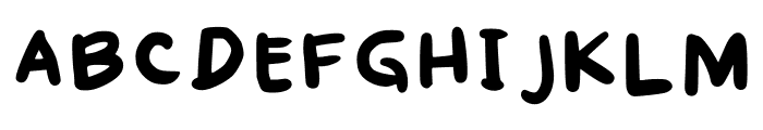 Cha Regular Font UPPERCASE