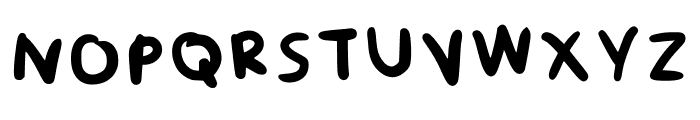Cha Regular Font UPPERCASE