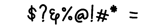 Chaca Font OTHER CHARS