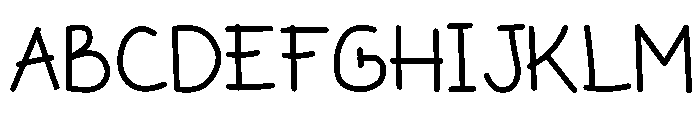 Chaca Font UPPERCASE