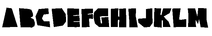 Chado Font UPPERCASE