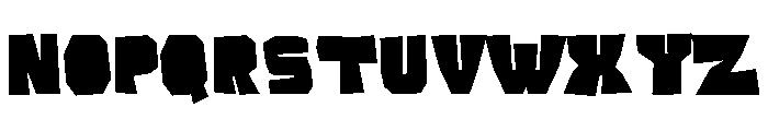 Chado Font UPPERCASE
