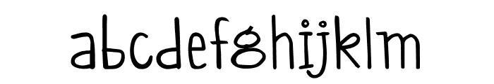 Chahna Bold Font LOWERCASE