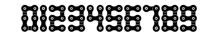 Chain Style Font OTHER CHARS