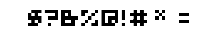 Chainreact Block Boxter Font OTHER CHARS