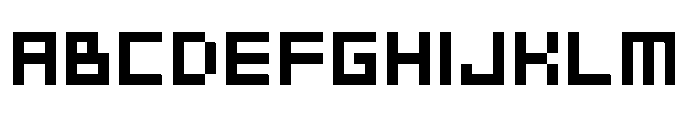 Chainreact Block Boxter Font UPPERCASE