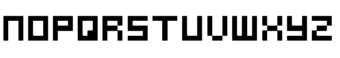 Chainreact Block Boxter Font UPPERCASE